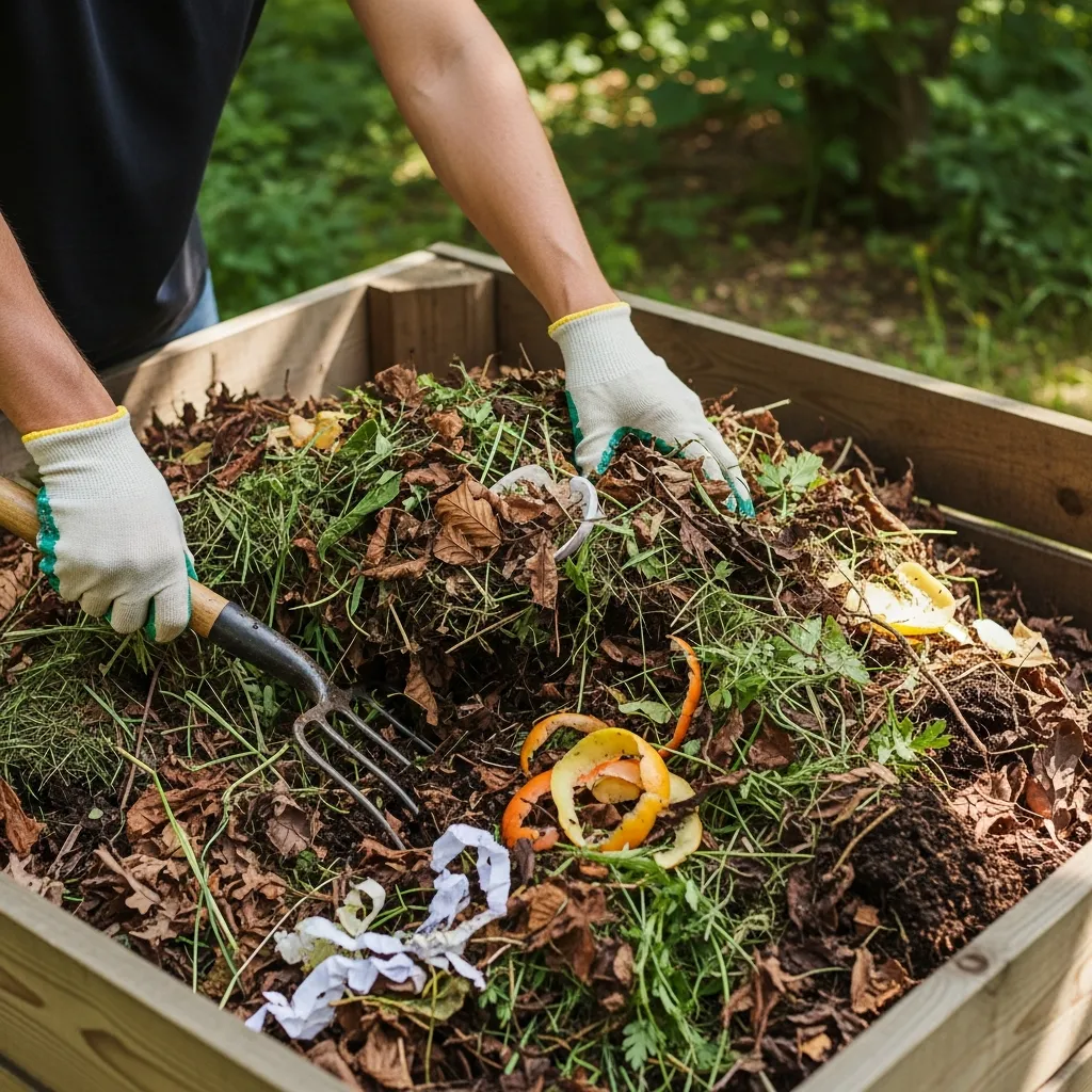 Composting system maintenance